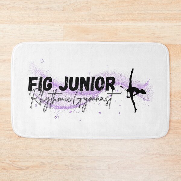 Item preview, FIG Junior Rhythmic Gymnast Purple & Black designed and sold by DSurwill.