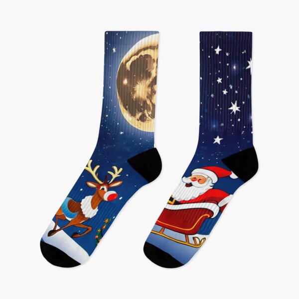 Item preview, Magical Christmas Eve Delivery by Santa designed and sold by GrizzlyCollective.