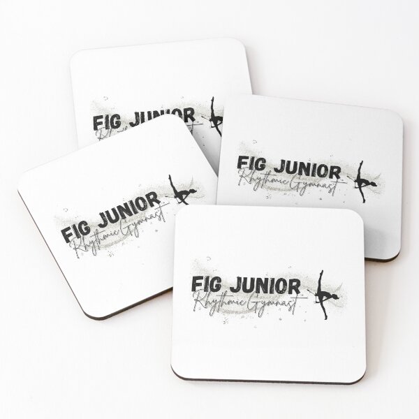 Item preview, FIG Junior Rhythmic Gymnast Gray & Black designed and sold by DSurwill.