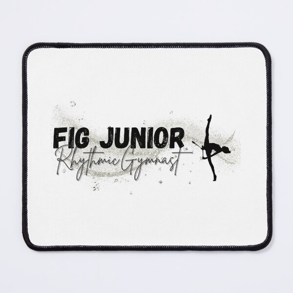 Item preview, FIG Junior Rhythmic Gymnast Gray & Black designed and sold by DSurwill.