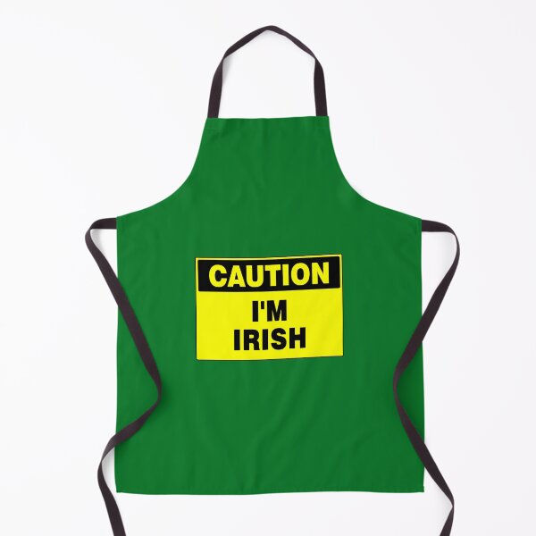 Item preview, CAUTION I'M IRISH, Yellow and Black Sign designed and sold by AASparksDesigns.