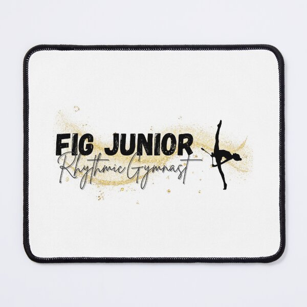 Item preview, FIG Junior Rhythmic Gymnast Gold & Black designed and sold by DSurwill.