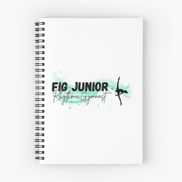 Item preview, FIG Junior Rhythmic Gymnast Green & Black designed and sold by DSurwill.