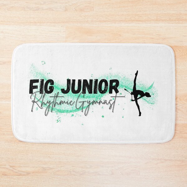 Item preview, FIG Junior Rhythmic Gymnast Green & Black designed and sold by DSurwill.