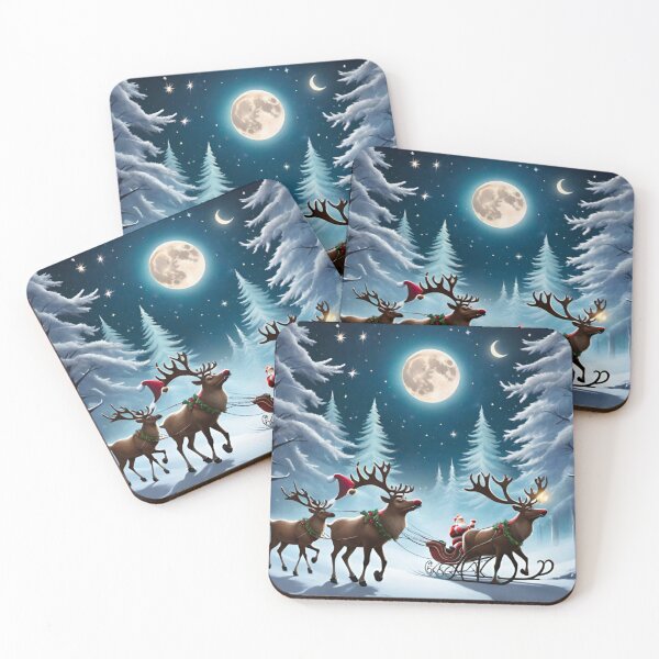 Item preview, Santa’s Christmas Eve Gift Deliveries Begin designed and sold by GrizzlyCollective.