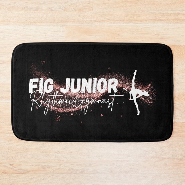 Item preview, FIG Junior Rhythmic Gymnast Pink & White designed and sold by DSurwill.