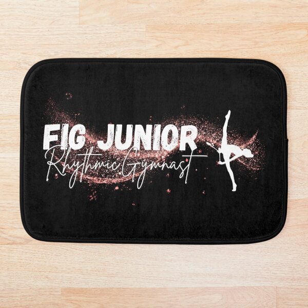 Item preview, FIG Junior Rhythmic Gymnast Pink & White designed and sold by DSurwill.
