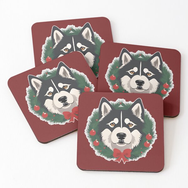 Item preview, Jolly Christmas - Alaskan Malamute Nose Edition designed and sold by GoodyPaws.