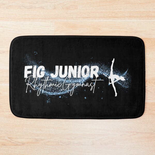 Item preview, FIG Junior Rhythmic Gymnast Blue & White designed and sold by DSurwill.