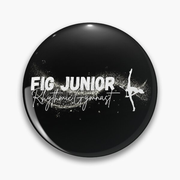 Item preview, FIG Junior Rhythmic Gymnast Gray & White designed and sold by DSurwill.