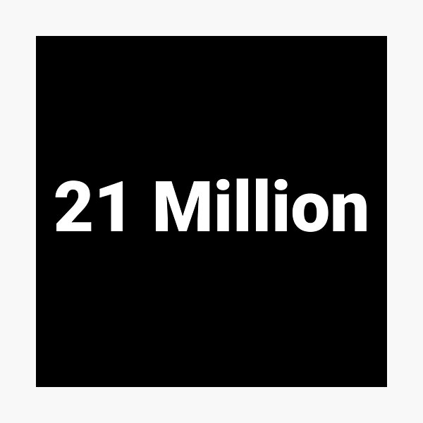 Artikel-Vorschau von 21 Millionen, designt und verkauft von Text-based T-Shirts and Gifts.