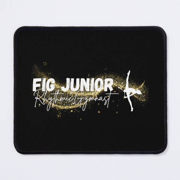 Item preview, FIG Junior Rhythmic Gymnast Gold & White designed and sold by DSurwill.
