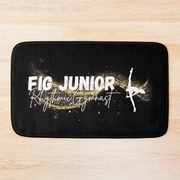 Item preview, FIG Junior Rhythmic Gymnast Gold & White designed and sold by DSurwill.