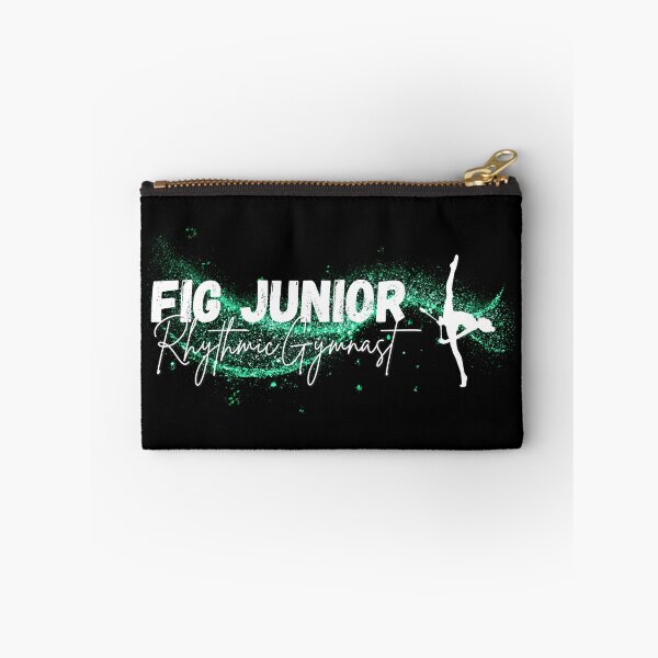 Item preview, FIG Junior Rhythmic Gymnast Green & White designed and sold by DSurwill.