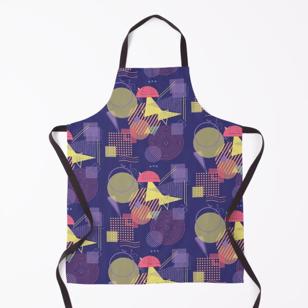 Item preview, A vibrant and abstract composition of geometric shapes, including circles, squares, and triangles. designed and sold by Wantanadesign.