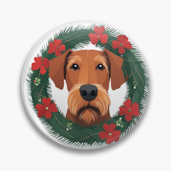 Item preview, Jolly Christmas - Irish Terrier Nose Edition designed and sold by GoodyPaws.