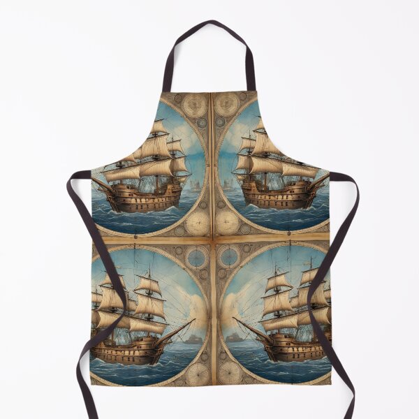 Item preview, C15th Sailing Ship Motif designed and sold by Skye Ryan-Evans.