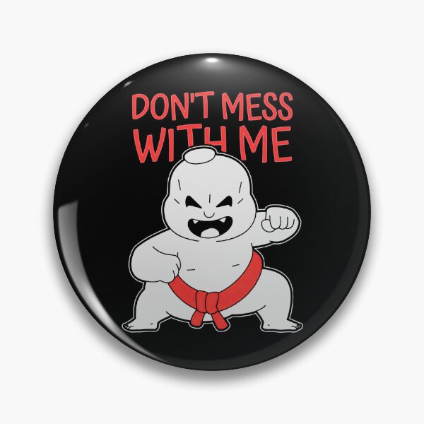Item preview, Don't mess with me Small but Powerful Fighter in Black and Red designed and sold by SplashTastic.