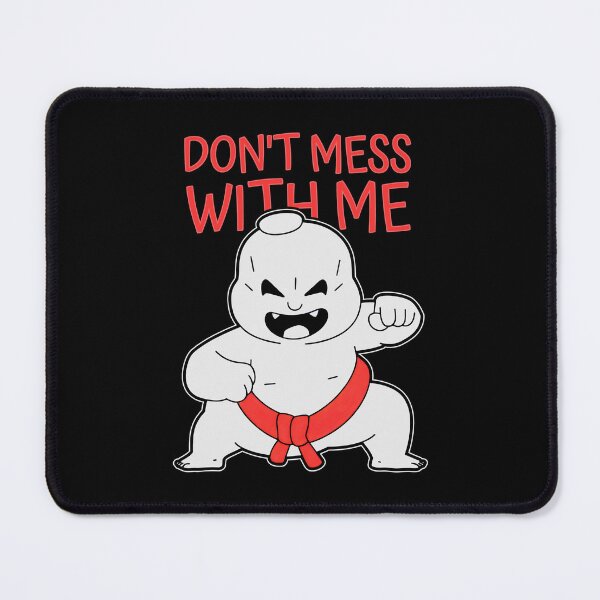 Item preview, Don't mess with me Small but Powerful Fighter in Black and Red designed and sold by SplashTastic.