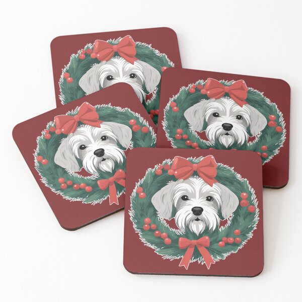 Item preview, Jolly Christmas - Dandie Dinmont Terrier Nose Edition designed and sold by GoodyPaws.