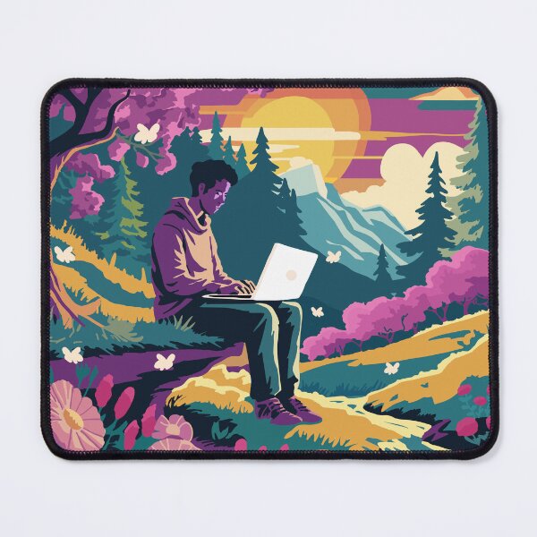 Item preview, Tranquil Coding in Nature designed and sold by Code  Monkeys.