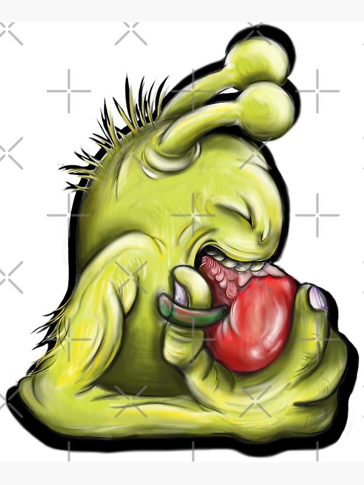 Droid Eating An Apple by snohock