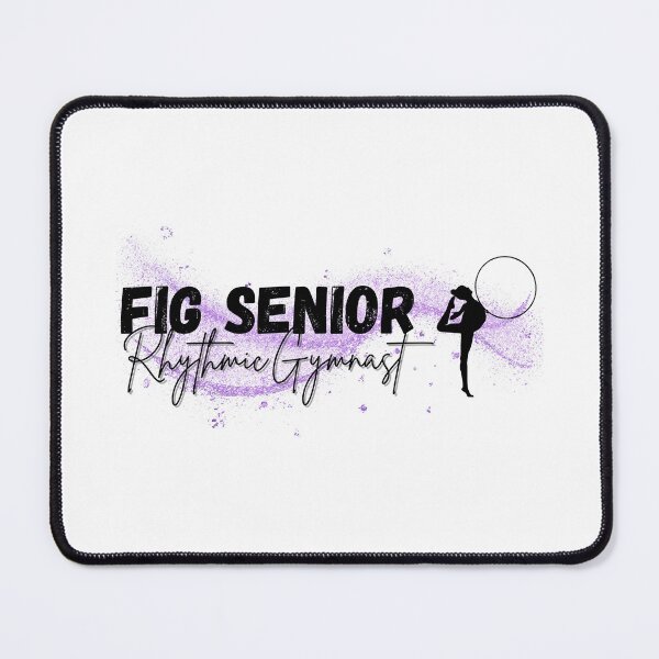 Item preview, FIG Senior Rhythmic Gymnast Purple & Black designed and sold by DSurwill.