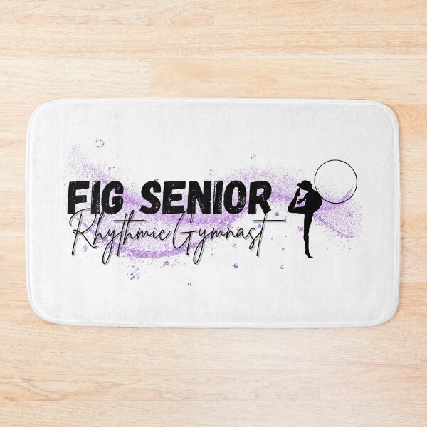 Item preview, FIG Senior Rhythmic Gymnast Purple & Black designed and sold by DSurwill.