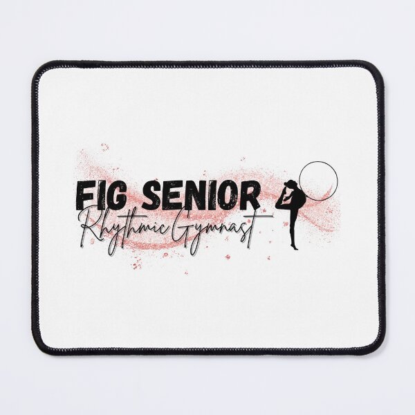 Item preview, FIG Senior Rhythmic Gymnast Pink & Black designed and sold by DSurwill.