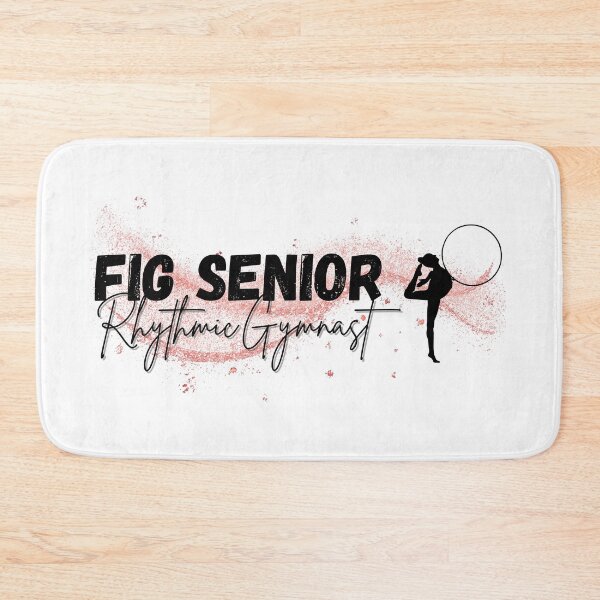Item preview, FIG Senior Rhythmic Gymnast Pink & Black designed and sold by DSurwill.