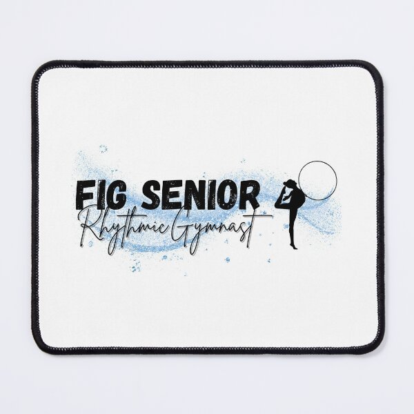 Item preview, FIG Senior Rhythmic Gymnast Blue & Black designed and sold by DSurwill.