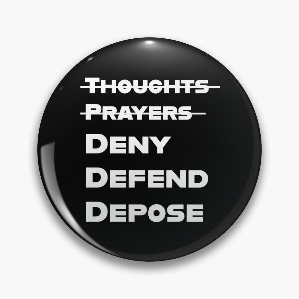Item preview, Deny Defend Depose designed and sold by ElliottDrewIt.
