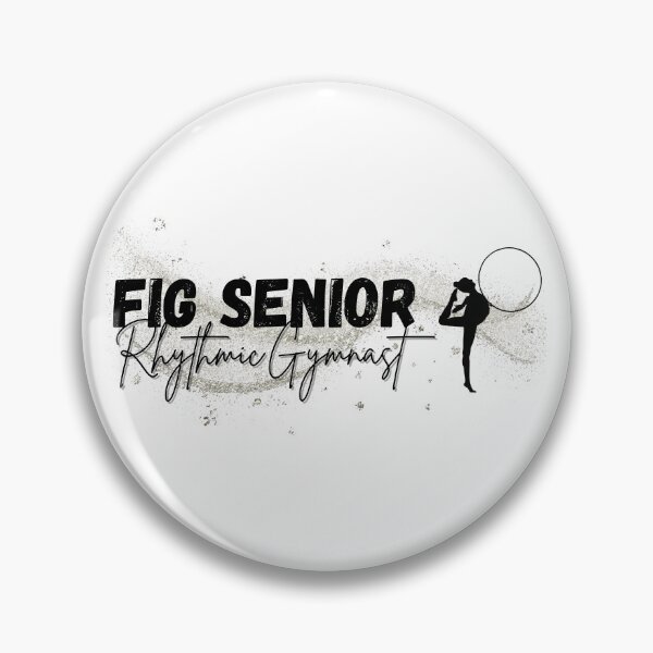 Item preview, FIG Senior Rhythmic Gymnast Gray & Black designed and sold by DSurwill.
