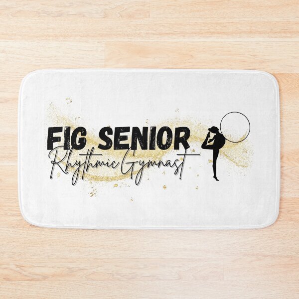 Item preview, FIG Senior Rhythmic Gymnast Gold & Black designed and sold by DSurwill.