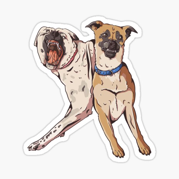 Artikel-Vorschau von Kangal & Malinois wütend, designt und verkauft von Involtino.