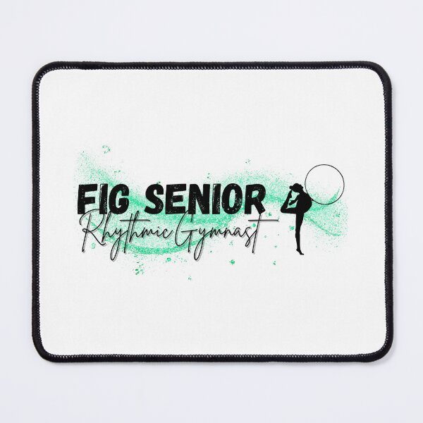 Item preview, FIG Senior Rhythmic Gymnast Green & Black designed and sold by DSurwill.