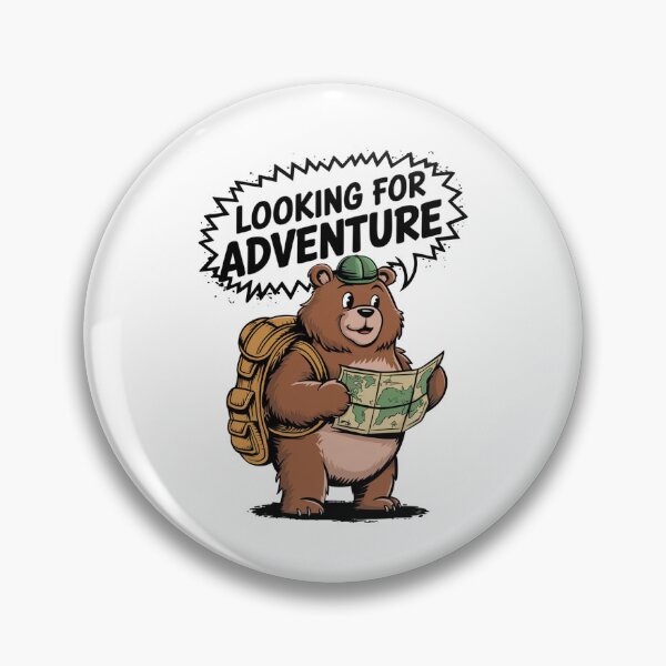 Item preview, Bear looking For Adventure designed and sold by lemurdesigns.