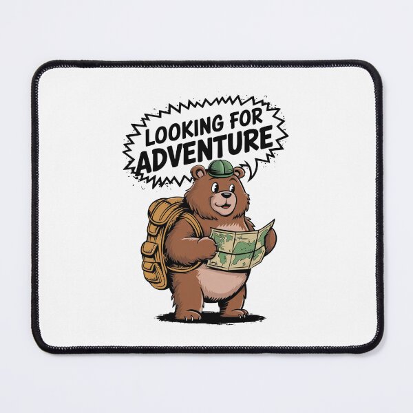 Item preview, Bear looking For Adventure designed and sold by lemurdesigns.