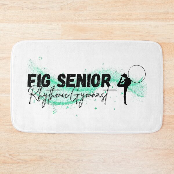 Item preview, FIG Senior Rhythmic Gymnast Green & Black designed and sold by DSurwill.
