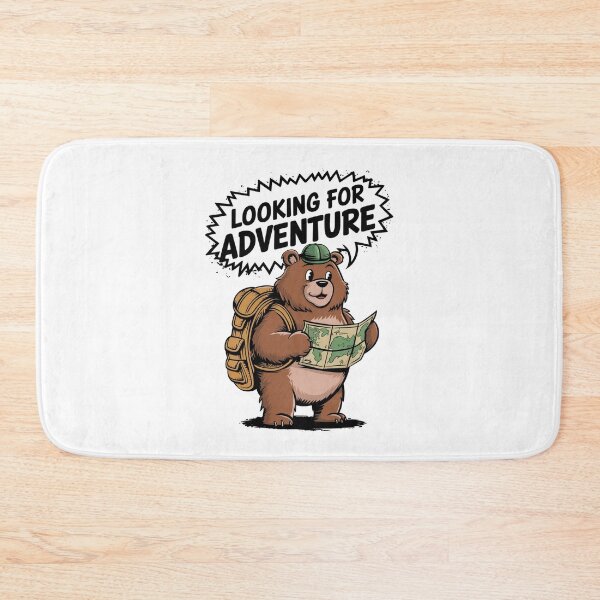 Item preview, Bear looking For Adventure designed and sold by lemurdesigns.