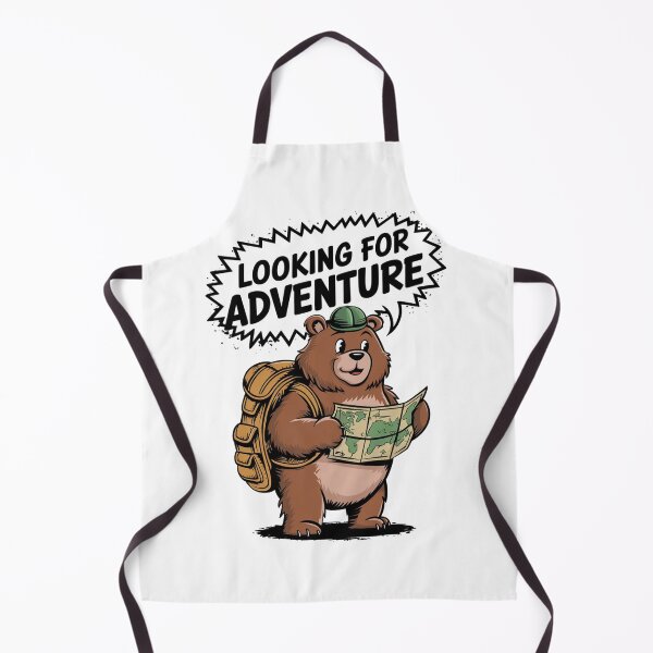 Item preview, Bear looking For Adventure designed and sold by lemurdesigns.