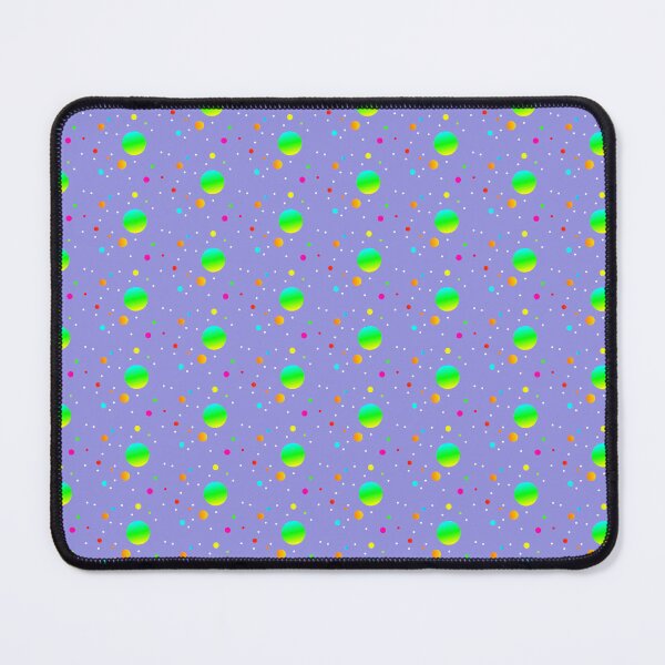 Item preview, Bright blue neon green dotted | Abstract vibrant eccentric dots designed and sold by lausn.
