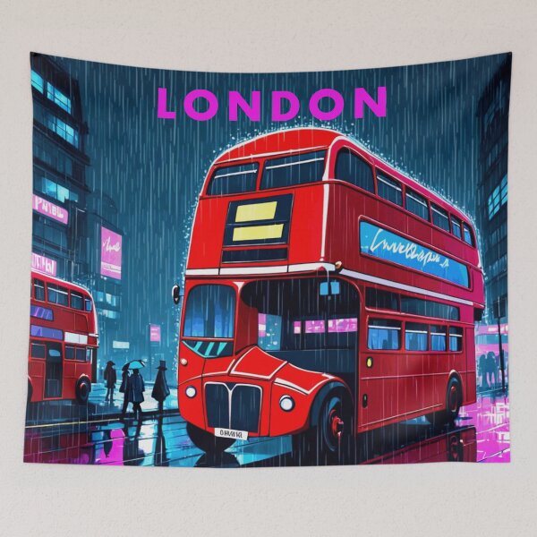 Item preview, Futuristic London City designed and sold by GhumGham.