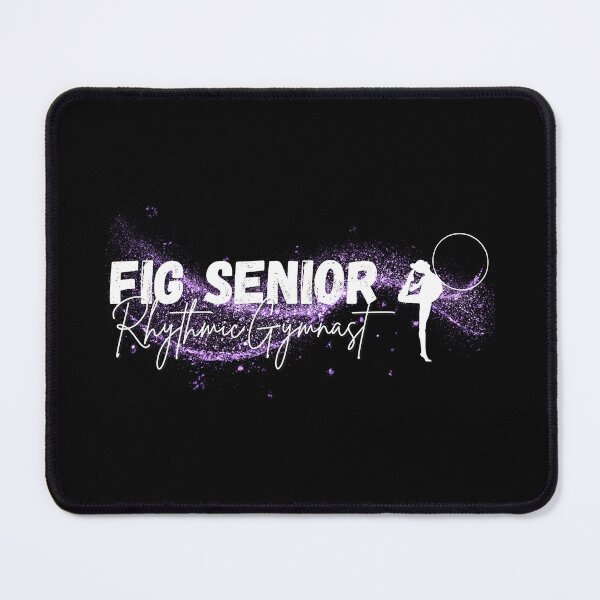 Item preview, FIG Senior Rhythmic Gymnast Purple & White designed and sold by DSurwill.