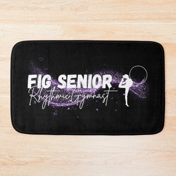 Item preview, FIG Senior Rhythmic Gymnast Purple & White designed and sold by DSurwill.