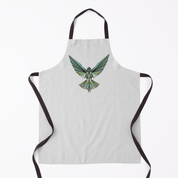 Item preview, Geometric Bird - Green and Brown Tones designed and sold by YaraCreatyque.