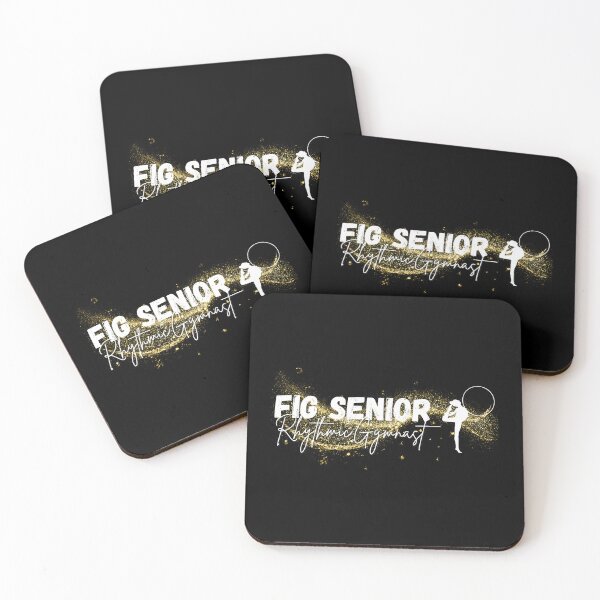 Item preview, FIG Senior Rhythmic Gymnast Gold & White designed and sold by DSurwill.