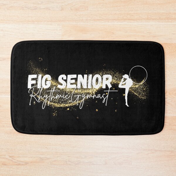 Item preview, FIG Senior Rhythmic Gymnast Gold & White designed and sold by DSurwill.