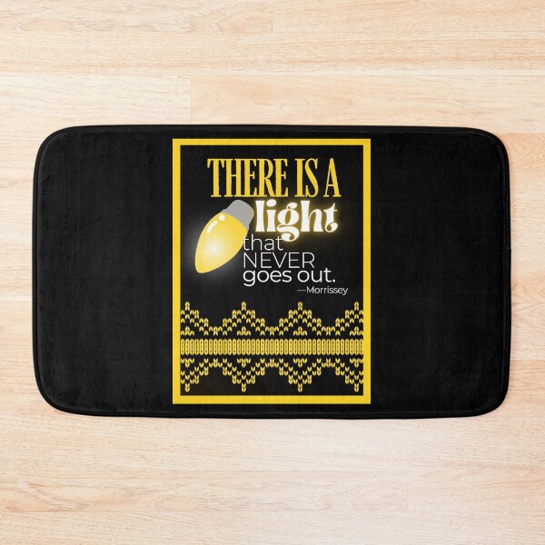 Item preview, Morrissey 'There is a Light' Christmas Print designed and sold by BattlestarEclectica.