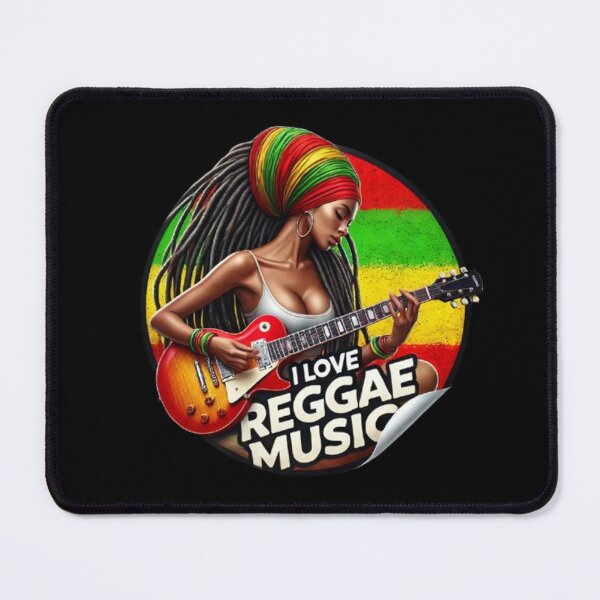 Item preview, "I LOVE REGGAE MUSIC" designed and sold by CHRIST5000.